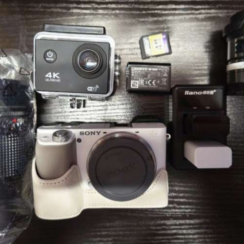 sony a6100 無反相機 連二鏡頭 送一運動相機