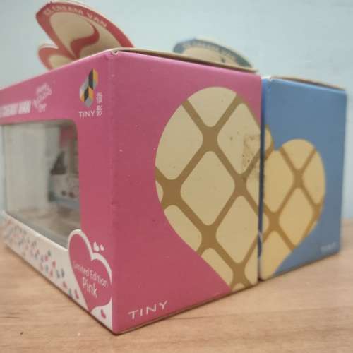 情人節粉色特別版雪糕車 Tiny 微影