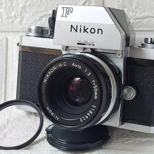 NIKON 大F + 50mm/f2 HC＊旗艦＊珍藏品＊