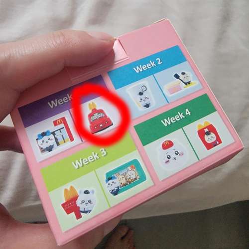 【全新】Chiikawa McDonald's Happy Meal Toy Week 1 Car