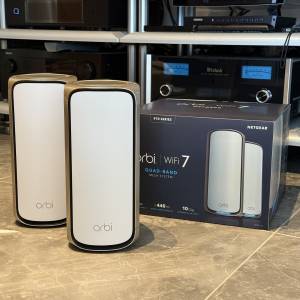 Orbi  970  RBE972S BE27000 四頻 Mesh Wifi 7 無線系列