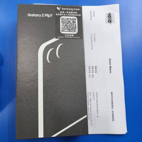 Samsung z flip 7 香港行貨 12+512gb black 全新未開封 一年原廠保養 brand new no...