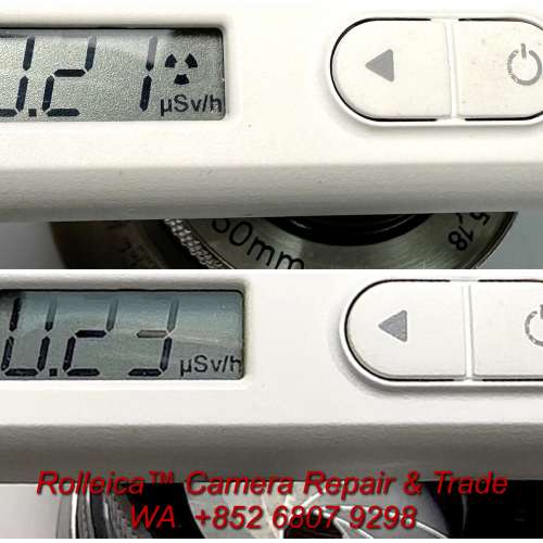 Leica Elmar 5cm 50 f3.5 nickel mtr [genuine nickel w/ radioactive glass]