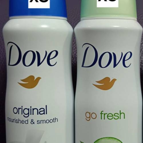(只限將軍澳地鐵站)Dove止汗劑2款(1支135ml)
