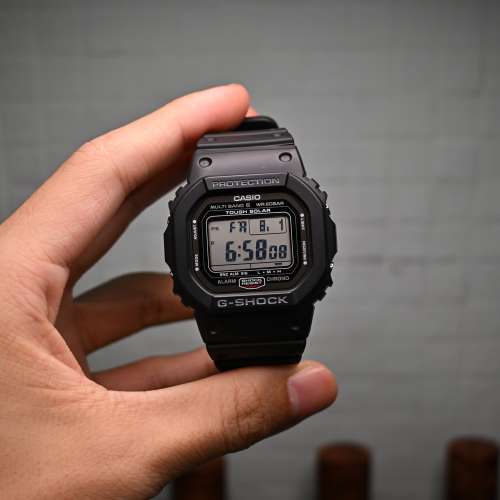95%new 新淨 日版Gshock 日本山形製 原點 GW-5000U-1JF 有日本單有保
