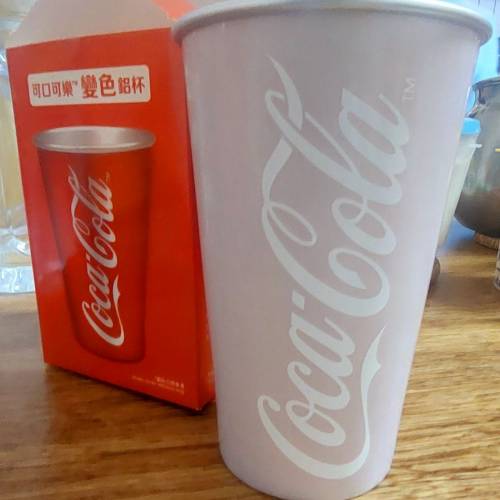 可口可樂變色鋁杯