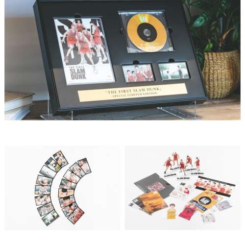 全新連啡盒THE FIRST SLAM DUNK入樽(香港,日本,台灣)限量版藍光套裝