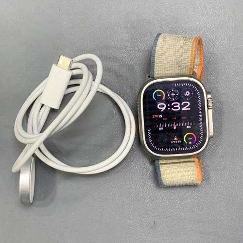 99%New Apple Watch Ultra 2 49MM (LTE版) 香港行貨 有配件 電池效能96% 自用一流
