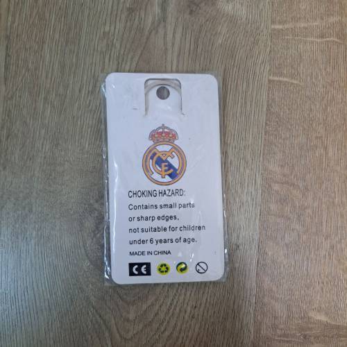 懷舊皇馬奧斯爾橡皮鎖匙扣