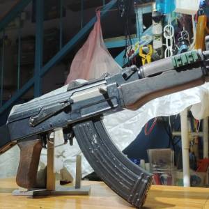 MARUI. AK-47 改 1j AEG, 連2 匣