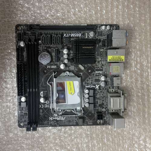 二手 ASROCK B85M-ITX B85 DDR3 LGA1150 ITX MB