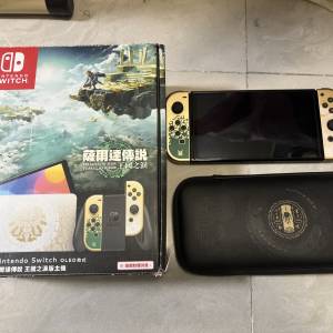 Switch OLED Zelda 全套齊件