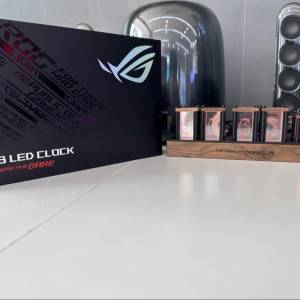 asus rog rgb led clock