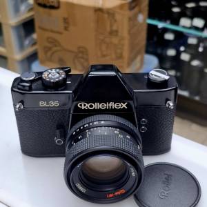 ROLLEI SL35 GERMANY + ROLLEI-HFT PLANAR 50MM F1.8 95% NEW