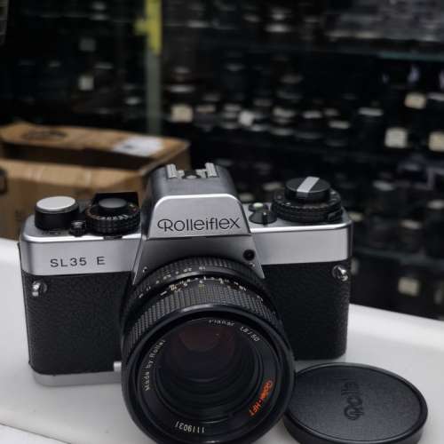 ROLLEI SL35 GERMANY + ROLLEI-HFT PLANAR 50MM F1.8 95% NEW