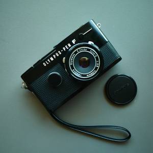Olympus Pen FT Black 連 E.Zuiko 38mm f/2.8 Pancake 薄鏡版