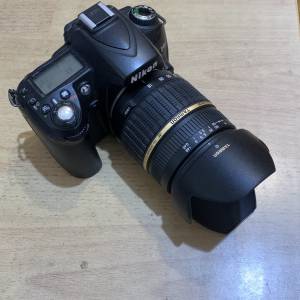 平用Nikon D90 連騰龍18-200mm鏡頭 鏡片清冇花 送D70機身