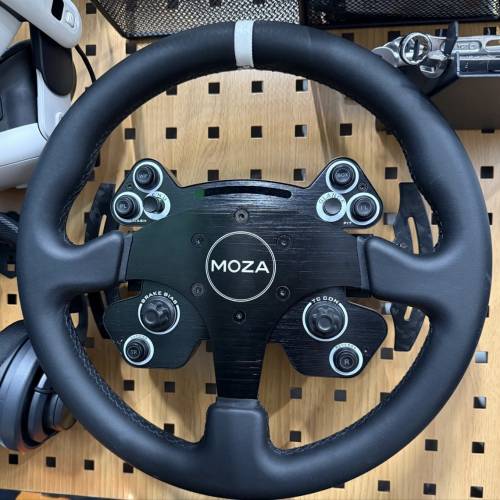 賽車模擬器 MOZA R9v2 FSR f1軚 CSv2p 圓軚 打燈 水撥