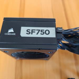 (罕有750W 80+白金牌細火牛) CORSAIR SF750全模組火牛