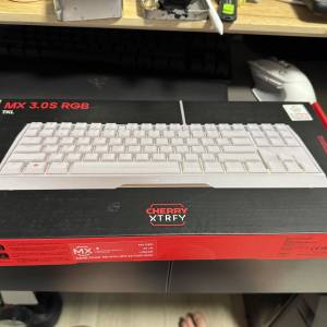 全新cherry mx3.0s rgb tkl 機械鍵盤