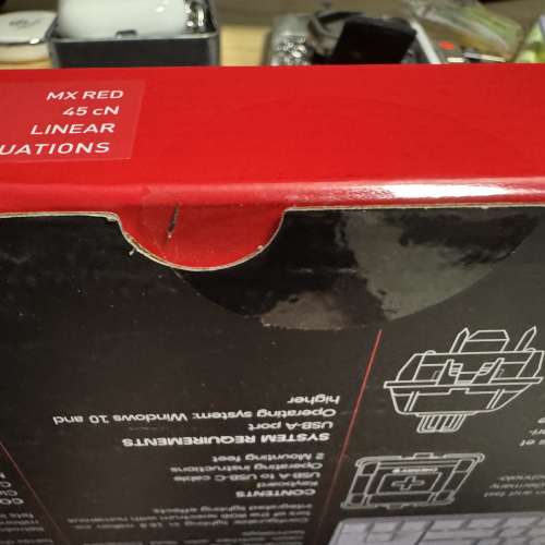 全新cherry mx3.0s rgb tkl 機械鍵盤