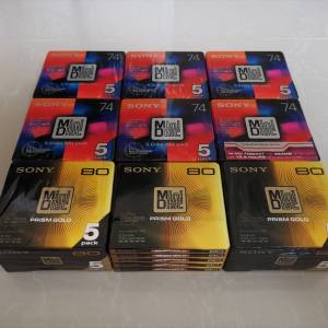 Sony Color Mix、Prism Gold MiniDisc 74/80min MD碟