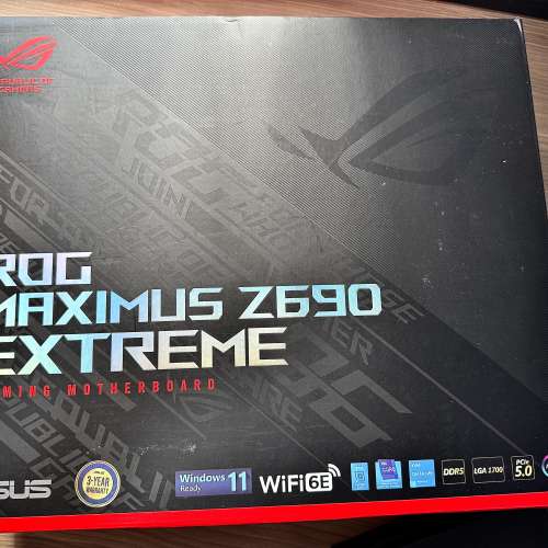 ROG Maximus Z690 Extreme EATX主機板