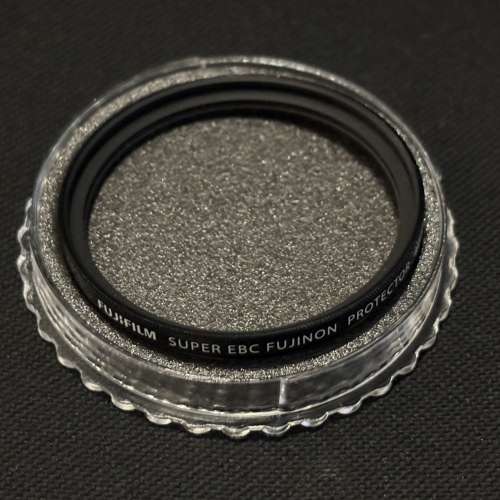 富士 Fujifilm X100 原廠 PRF-49 保護濾鏡 49mm Filter 黑色 Black (99%近乎全新)X...