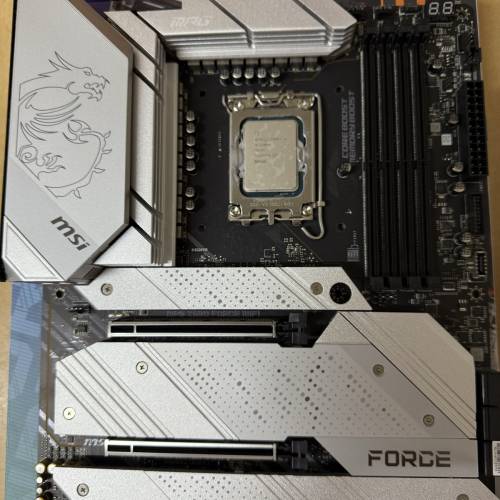 Msi Z690 force wifi + i9 12900k