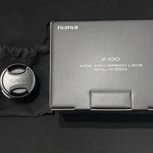 富士 Fujifilm WCL-X100 II 二代 Black 黑色 28mm Wide Conversion Lens 廣角鏡 鏡...