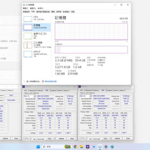 Kingston DDR4 3200MHz SODIMM 32GB x 2 (Total 64GB) notebook ram