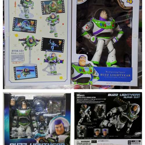 TOY STORY 反斗奇兵 TAKARA TOMY 巴斯光年 / S.H.FIGUARTS 光年正傳