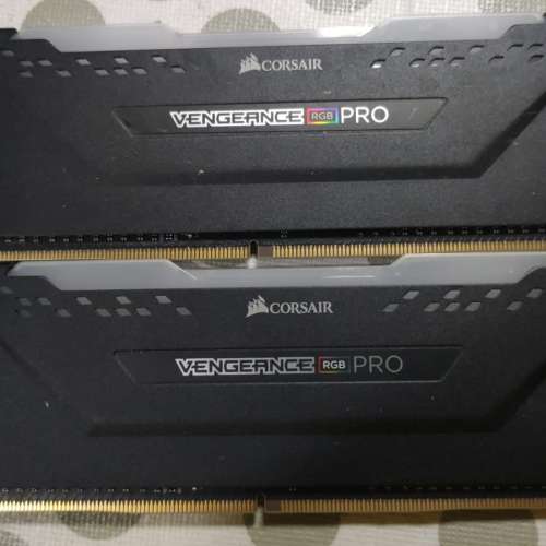 Corsair RGB Desktop Ram 8GBx2 共16GB DDR4 3200