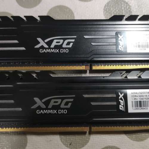 A-Data Desktop Ram 8GBx2 共16GB DDR4 3200