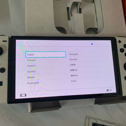 99%New Nintendo Switch OLED 64GB - White, 保到20-2-2026