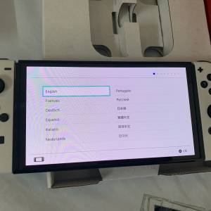99%New Nintendo Switch OLED 64GB - White, 保到20-2-2026