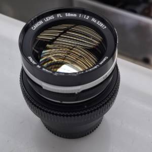 CANON FL 58MM F1.2  改 M42 MOUNT