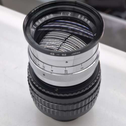 CANON SERENAR 85MM F2 十五葉 改L39 MOUNT