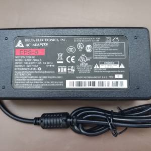 全新 Delta 台達 12V 5A 5000mA 火牛 Power Supply Adapter 適合 Magic TV 機頂盒 ...