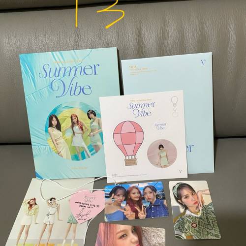 viviz summer vibe 專輯連小卡整套