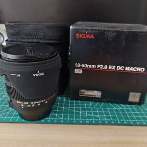 古董sigma 18-50 F2.8 Nikon mount,對焦有問題