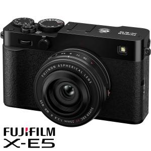 富士Fujifilm X-E5 黑色 + 23mm f2.8 Kit Lens 香港行貨