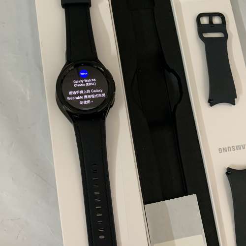 99%New Samsung Galaxy Watch 6 Classic 43mm R950 Bluetooth Black