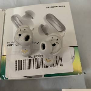 99%New Bose QuietComfort Ultra Earbuds White