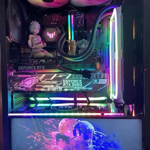 第 10代 Intel® Core™ i7處理器 台式水冷電腦主機 頂配16G DDR4 ，4G 遊戲獨顯，...