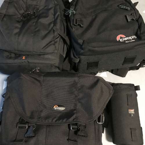 Lowepro flipside 400+Mini trekker+stealth reporter400+2 鏡頭袋