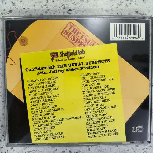 喇叭花 Sheffield Lab ~ The Usual Suspects