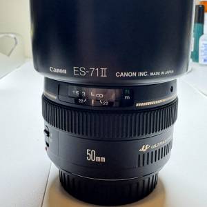 Canon 50mm f1.4