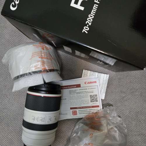 Canon rf 70-200 f 2.8 L is USM 行貨保用至2027年