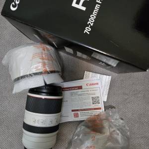 Canon rf 70-200 f 2.8 L is USM 行貨保用至2027年